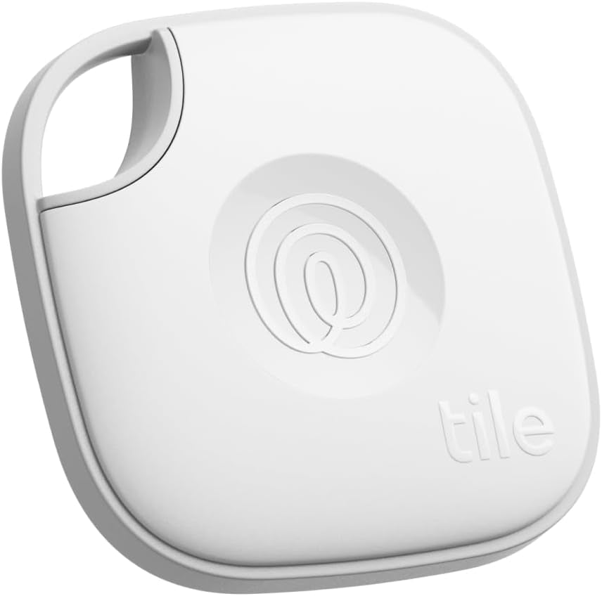 by Life360 Mate - Bluetooth Tracker, Keys Finder and Item Locator for Keys, Bags and More. Phone Finder. Both Ios and Android Compatible. 1-Pack (Black)