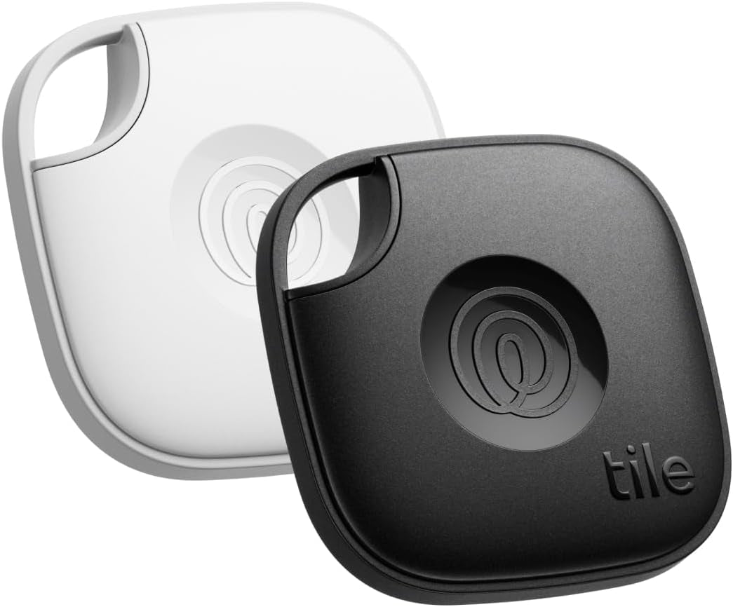 by Life360 Mate - Bluetooth Tracker, Keys Finder and Item Locator for Keys, Bags and More. Phone Finder. Both Ios and Android Compatible. 1-Pack (Black)