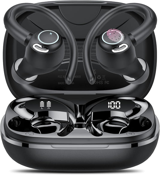 AI Translation Earbuds Real Time, 164 Language Translator Earbuds, 3-In-1 Bluetooth 5.4 Translation Headphones with 5 Translation Modes, 48H AI Ear Buds Translator Device for Business/Learning/Travel